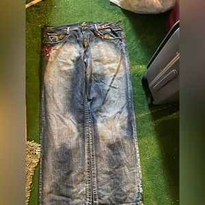 akademiks Baggy embroidered size 44 jeans